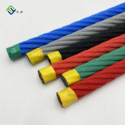 Résistant UV de corde de combinaison de polyester du terrain de jeu 16mm avec le noyau en acier